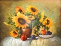 Подсолнухи (холст, масло)